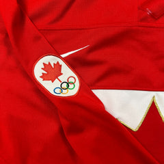 Vintage 2014 Nike Team Canada Sochi Olympics Jersey Mens Medium Red NHL Hockey