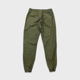 Nike Sportswear Track Pants Mens Large Green Woven Swoosh Taper Leg