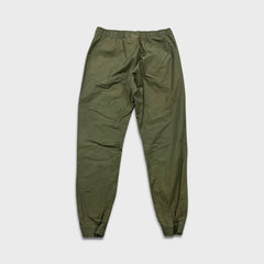 Nike Sportswear Track Pants Mens Large Green Woven Swoosh Taper Leg