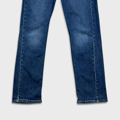 Levi's 514 Jeans Mens 32x32 Blue Slim Straight Fit Medium Wash Faded Denim Pants