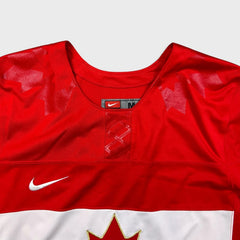 Vintage 2014 Nike Team Canada Sochi Olympics Jersey Mens Medium Red NHL Hockey