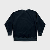 Nike Sportswear Fleece Mens Small Black Center Swoosh Pullover Jacket