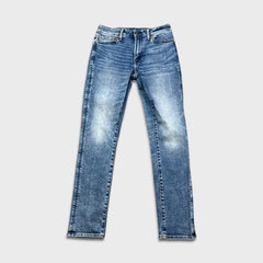 American Eagle Jeans Mens 30x32 Blue Air Flex + Slim Light Wash Faded Denim Pants