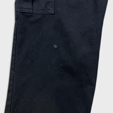 Dickies Pants Mens 32x30 Black Flex Regular Straight Workwear Chino Cargo Trouser