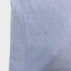 Vintage 90s Big Hed Designs Charleston Fish T Shirt Mens Medium Blue Single Stitch Tee