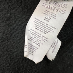 Michael Kors Hoodie Mens Large Black Logo Tape Pullover Hooded Sweater