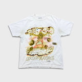 2023 Travis Scott Utopia Tour T Shirt Mens Large White Skitzo Circus Maximus Tee