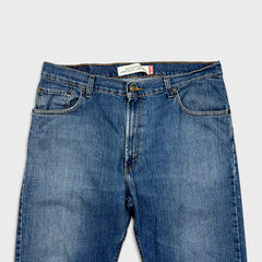 Levi's Jeans Mens 36x30 Blue Relaxed Fit Straight Leg Medium Wash Baggy Denim Pants
