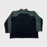 The North Face Fleece Mens XL Black Flight Series 1/4 Zip Outdoor Hiking Jacket