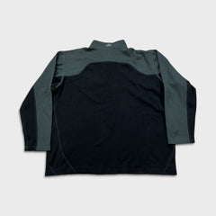 The North Face Fleece Mens XL Black Flight Series 1/4 Zip Outdoor Hiking Jacket