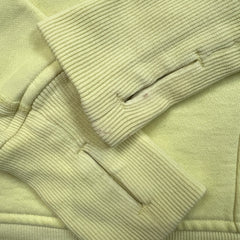Lululemon Scuba Hoodie Womens Size 4 Yellow Full Zip Sports Hooded Sweater