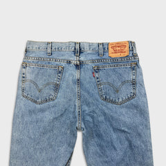 Vintage Y2K Levi's 516 Jeans Mens 36x32 Blue Slim Straight Leg Light Wash Faded Denim Pants