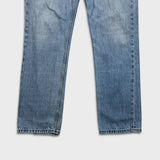 Levi's 516 Jeans Mens 36x34 Blue Slim Straight Leg Light Wash Denim Pants