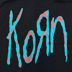 Korn Serenity of Suffering T Shirt Mens XL Black Double Sided Metal Rock Band Tee