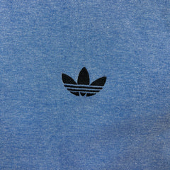 Adidas Originals Tracksuit Top Mens 2XL Blue 3 Stripes Full Zip Sweatshirt
