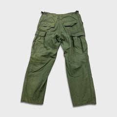 Vintage 80s Rothco BDU Pants Mens Green 31x28 Ripstop Army Military USA Cargo