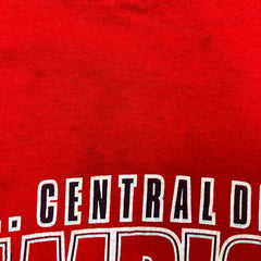 Vintage 1996 Logo 7 St Louis Cardinals T Shirt Mens Large Central Division Champions Baseball MLB Tee