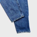 Levi's Wedgie Jeans Womens 25x27 Blue Slim Tapered Leg High Rise Medium Wash Pants