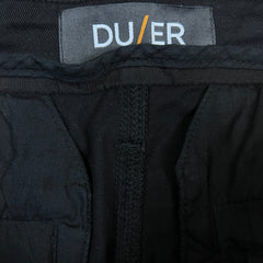 DU/ER Pants Mens 30x32 Black Live Free Tactical Utility Cargo Stretch Cinch Hem