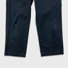 Dickies 874 Pants Mens 34x27 Black Original Fit Workwear Casual Chino Trousers