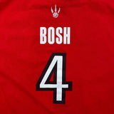 Adidas Chris Bosh Toronto Raptors #4 NBA T Shirt Mens Small Red Basketball Tee