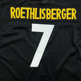 Vintage 2009 Reebok Pittsburgh Steelers Ben Roethlisberger Jersey Mens 2XL Stitched NFL