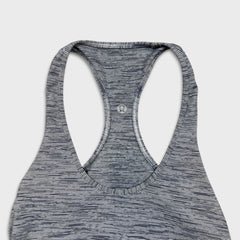 Lululemon Racerback Tank Top Womens Medium Gray Sportswear Athletic Yoga