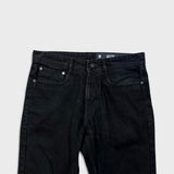 G-Star Raw Bronson Slim Chino Jeans Mens 32x29 Black Faded Dark Wash Denim Pants