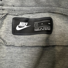 Nike Sportswear Sweatpants Mens Small Gray Tech Fleece Swoosh Taper Leg Jogger