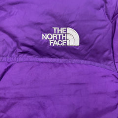 The North Face Jacket Womens Large Purple 700 Nuptse Down Full Zip Puffer Bomber