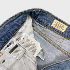 Levi's 511 Jean Mens 34x32 Blue Slim Fit Mid Rise Light Wash Stretch Denim Pants