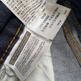 Levi's 511 Jeans Mens 32x32 Blue Slim Fit Mid Rise Dark Wash Stretch Denim Pants