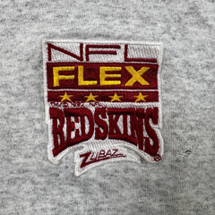 Vintage 1992 Reebok Washington Redskins Vest Mens 2XL Gray NFL Flex Football Pullover