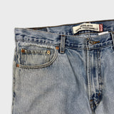 Vintage Y2K Levi's 505 Jeans Mens 36x30 Blue Regular Fit Straight Leg Light Wash Denim Pants