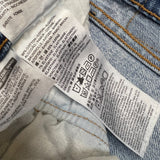 Levi's 510 Skinny Jeans Mens 34x30 Blue Light Wash Stretch Mid Rise Tapered Leg