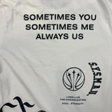 2022 Nike x NOCTA Basketball T Shirt Mens Medium White Drake Sometimes You Tee