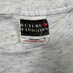 Vintage 90s Jasper Canada T Shirt Mens XL Gray Single Stitched Country Tee