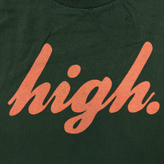 Odd Future High T Shirt Mens XL Green OFWGKTA Domo Genesis Distressed Rap Tee