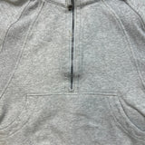 Lululemon Scuba Oversized 1/2 Zip Hoodie Womens XS Gray Hooded Sweater