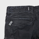 Diesel Only The Brave Pants Mens 34x26 Black Straight USA Cargo Utility Trouser