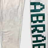 Vertabrae C-2 Sweatpants Mens Medium Beige Spell Out Straight Leg Jogger