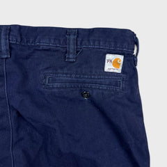 Carhartt Pants Mens 36x28 Blue Flame Resistant FR Relaxed Straight Workwear Twill