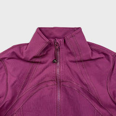 Lululemon Define Jacket Womens Size 6 Purple Full Zip Sports Track Suit Top