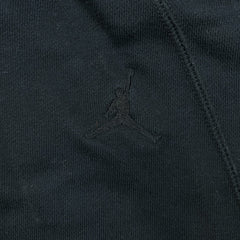 Vintage Y2K Nike Air Jordan Hoodie Mens Large Black Jumpman Full Zip Hooded Sweater