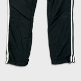 Adidas Track Pants Mens Small Black Essentials 3 Stripes Trefoil Athletic Jogger