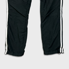 Adidas Track Pants Mens Small Black Essentials 3 Stripes Trefoil Athletic Jogger