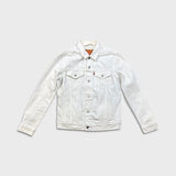 Levi's Type III Denim Jacket Mens Medium White Western Trucker