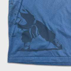 Uniqlo Dragon Ball Z T Shirt Mens Large Blue Trunks Fusion Ha Anime Graphic Tee