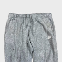 Nike Sportswear Sweatpants Mens Large Gray Swoosh Athletic Gym Jogger