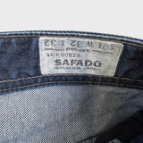Diesel Safado Jeans Mens 32x30 Blue Regular Slim Straight Dark Wash Denim Pants